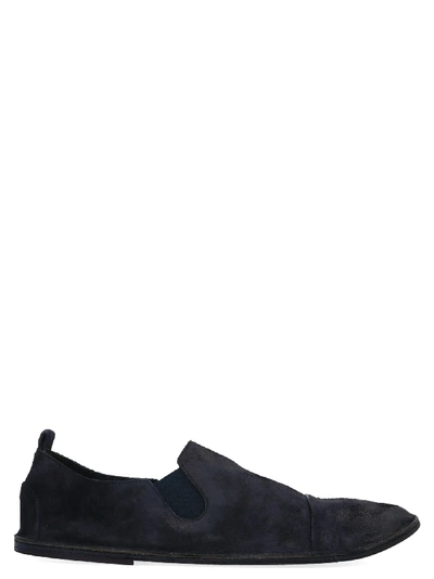 Shop Marsèll Strasacco Pantofola Loafers In Blue