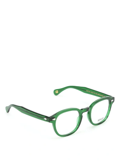 Shop Moscot Lemtosh Eyewear In Emerald