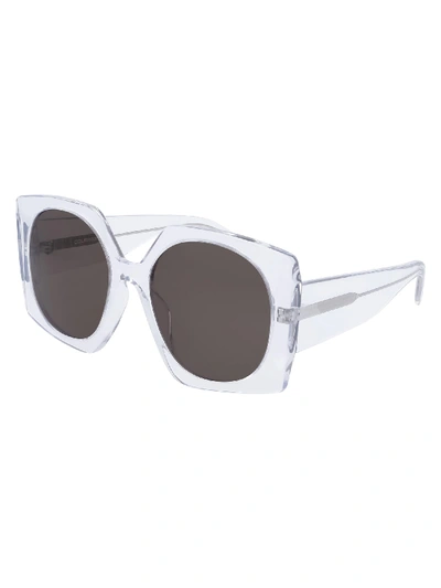 Shop Courrèges Cl1907 Sunglasses In Crystal Crystal Brown