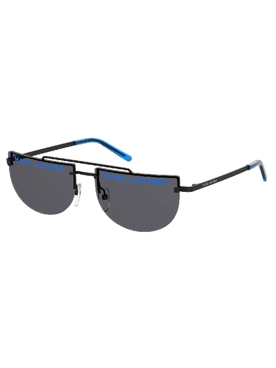 Shop Marc Jacobs Marc 404/s Sunglasses In Wbx/ir Blue Fluo