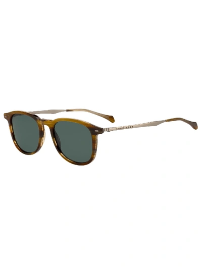Shop Hugo Boss Boss 1094/s Sunglasses In /qt Brown Horn