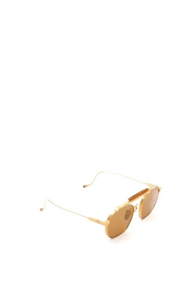 Shop Jacques Marie Mage Victorio Sunglasses