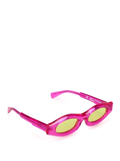 Shop Kuboraum Y5 Sunglasses In Fcs