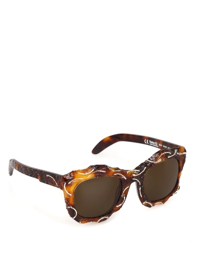 Shop Kuboraum B2 Sunglasses In Hs Fi