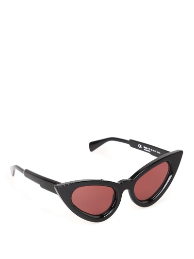 Shop Kuboraum Y3 Sunglasses In Bs Pink