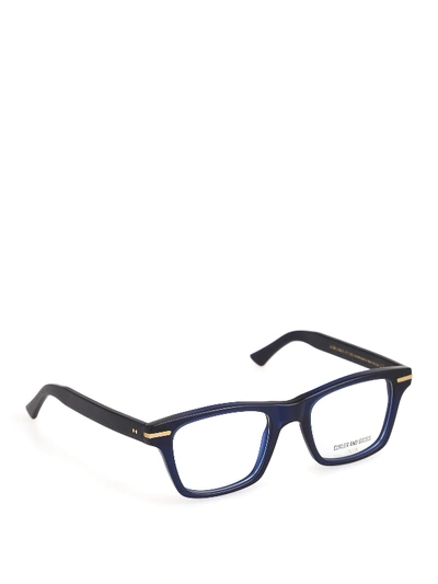 Shop Cutler And Gross 1337 Eyewear In Matt Navy Blue
