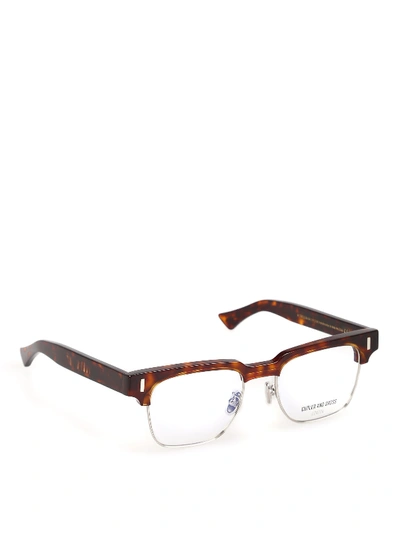 Shop Cutler And Gross 1332 Eyewear In Dark Turtle