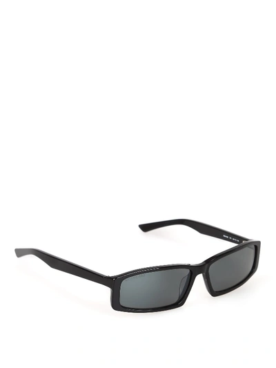 Shop Balenciaga Bb0008s Sunglasses In Black Black Grey