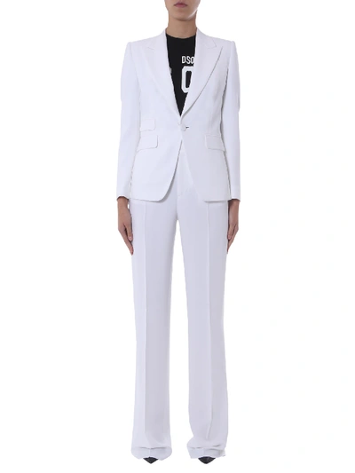 Shop Dsquared2 Santa Monica Suit In Bianco