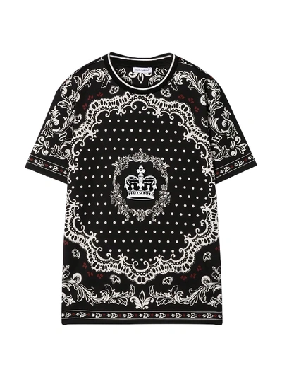 Shop Dolce & Gabbana Black T-shirt In Nero