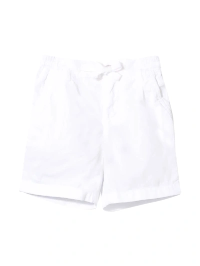 Shop Dolce & Gabbana White Bermuda Shorts In Bianco