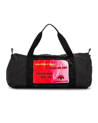 Shop Adidas Originals By Alexander Wang Aw Duffel Bag In Black