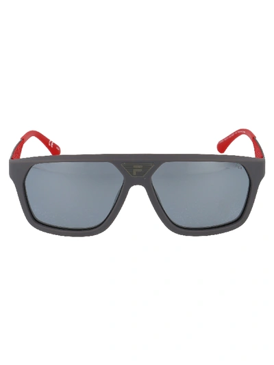 Shop Fila Sunglasses In P Matte Grey