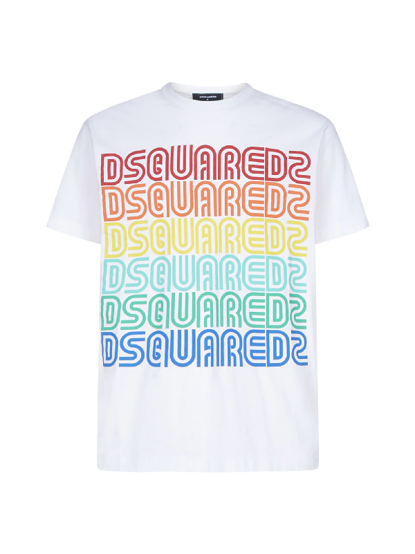 dsquared2 text logo short sleeve t-shirt