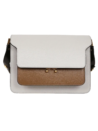 Shop Marni Trunk Shoulder Bag In N