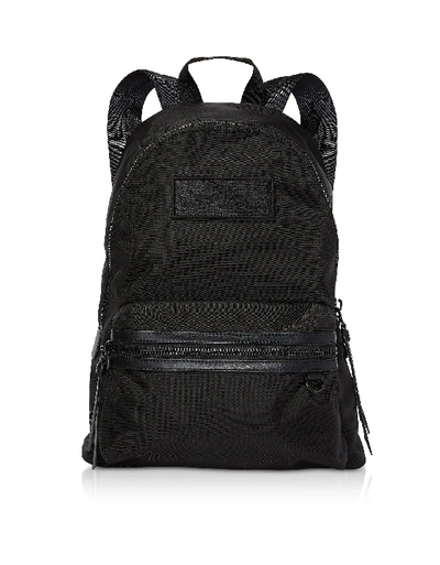 Shop Marc Jacobs Black Nylon The Large Backpack Dtm