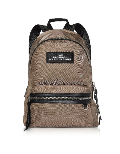 Shop Marc Jacobs The Large Nylon Backpack In Cement