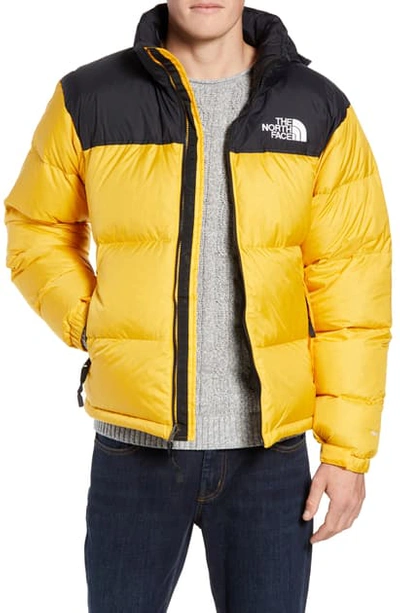 Shop The North Face Nuptse 1996 Packable Quilted Down Jacket In Tnf Yellow