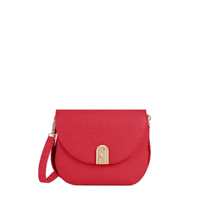 Shop Furla Sleek In Fragola H (red)