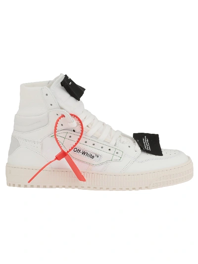Shop Off-white Vulcanised Mid Sneaker In White No Col