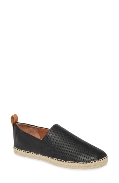 Shop Gentle Souls By Kenneth Cole Lizzy Espadrille Flat In Black Leather