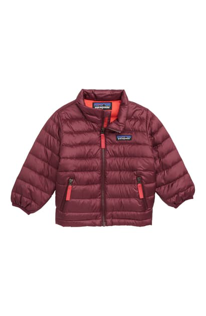 patagonia down sweater dark currant