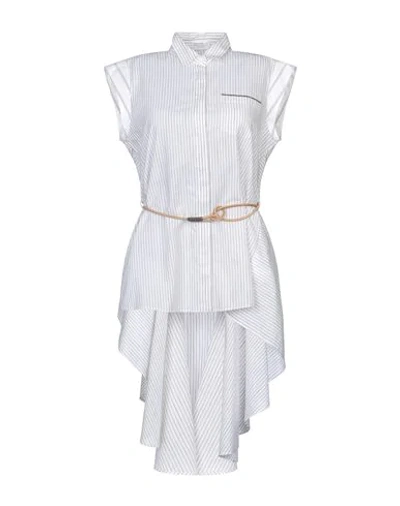 Shop Brunello Cucinelli Woman Shirt Ivory Size Xl Cotton In White
