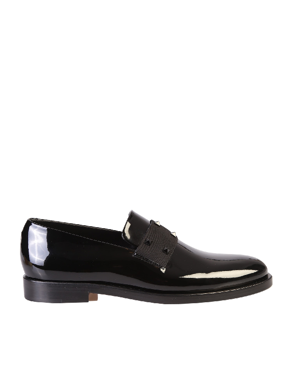 valentino studded loafers