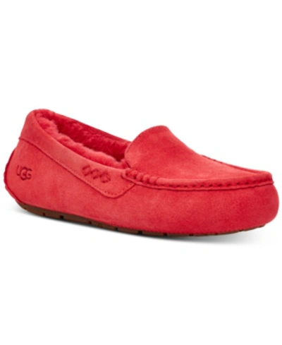 Shop Ugg Women's Ansley Slippers In Ribbon Red