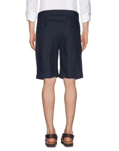Shop Brunello Cucinelli Shorts & Bermuda Shorts In Blue