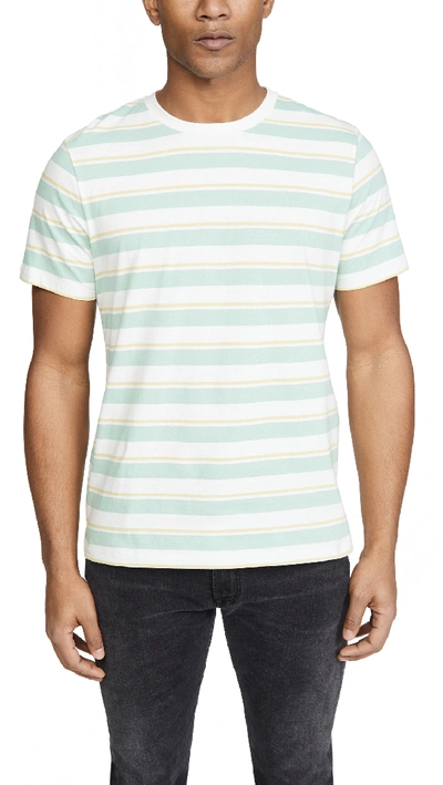 Shop A.p.c. Yves Striped T-shirt In Saa Multicolore