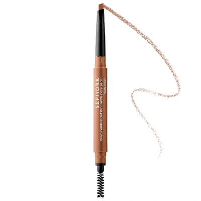 Shop Sephora Collection Brow Shaper Pencil - Waterproof 04 Midnight Brown 0.007 oz/ 0.2g