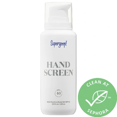 Shop Supergoop ! Handscreen Sunscreen Spf 40 6.76 oz/ 200 ml