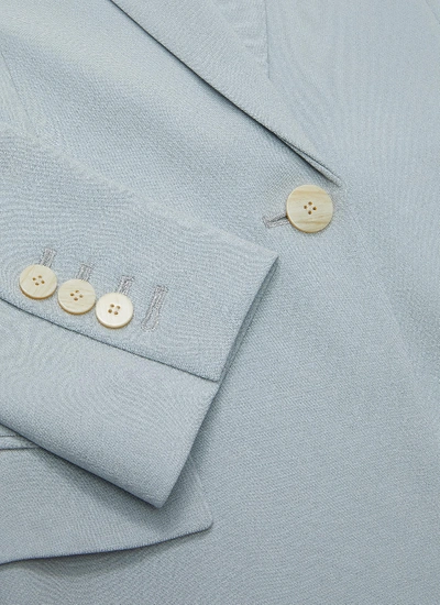 Shop Theory Single Button Staple Blazer In Blue
