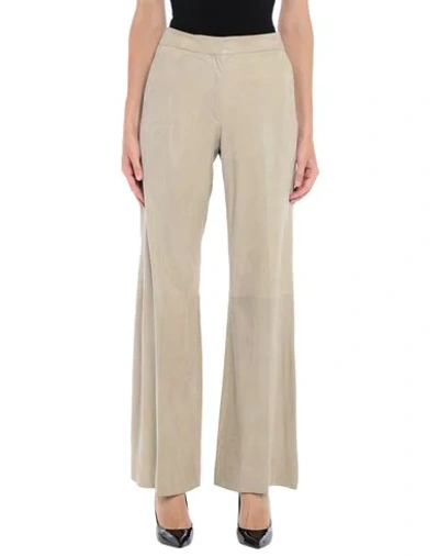 Shop Brunello Cucinelli Casual Pants In Grey