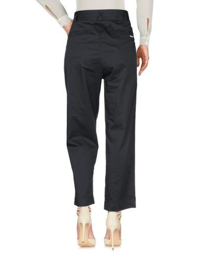 Shop Woolrich Woman Pants Black Size 27 Cotton, Elastane