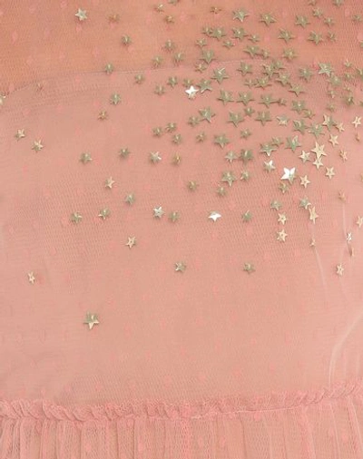 Red Valentino Long Dress In Pink