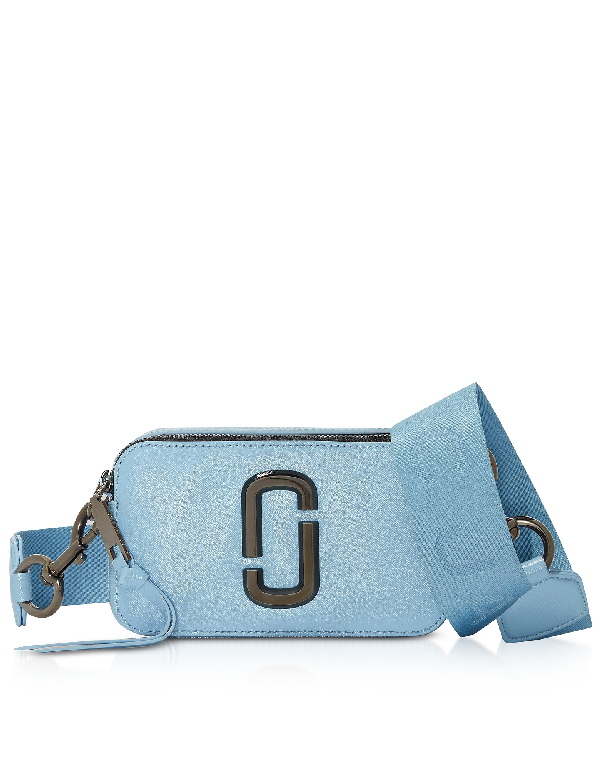 Marc Jacobs Snapshot Dtm Small Saffiano Leather Camera Bag In Dreamy