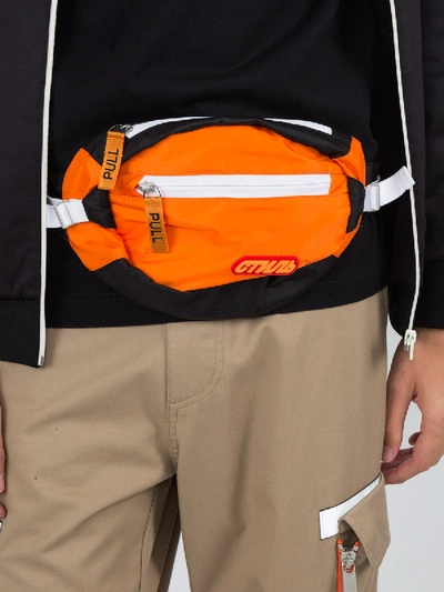 Shop Heron Preston Belt Bag Orange