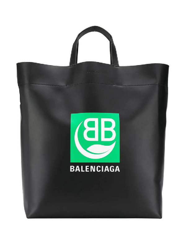 balenciaga leather tote