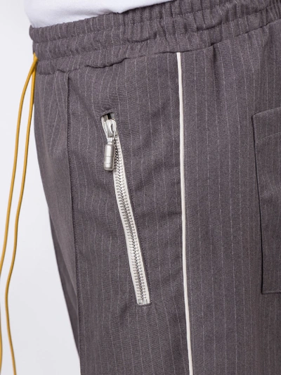 Shop Rhude Grey Smoking Pant