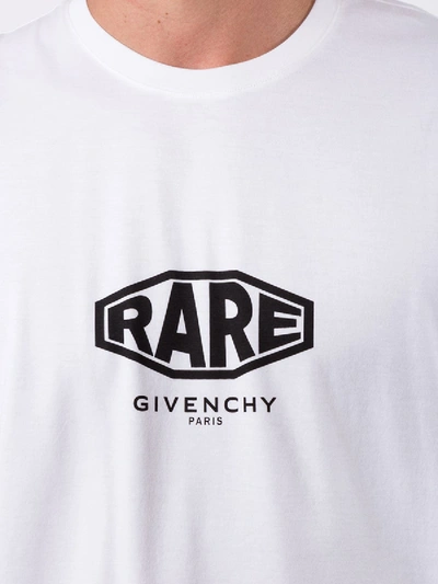 Shop Givenchy Rare Print T-shirt White