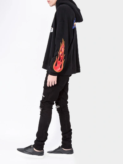 Shop Lost Daze Burning Car Hoodie