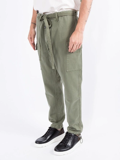 Shop Fear Of God Army Green Jiujitsu Pant