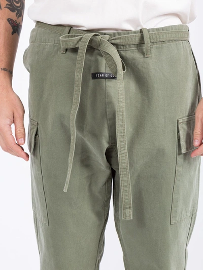 Shop Fear Of God Army Green Jiujitsu Pant