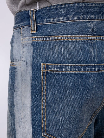 Shop Ambush Reflective Panel Jeans In Blue