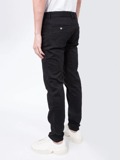 Shop Balmain Black Pocket Zip Jeans