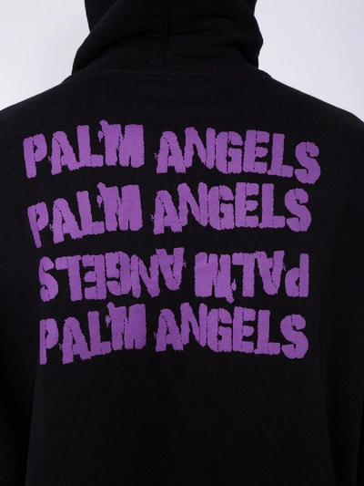 Shop Palm Angels Angel Hoodie