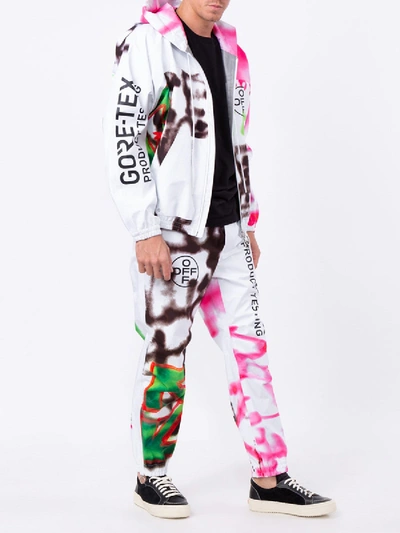 Shop Off-white X Gore-tex Hoodie In Multicolor