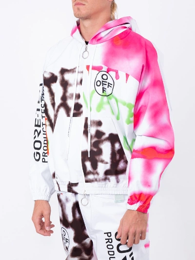 Shop Off-white X Gore-tex Hoodie In Multicolor